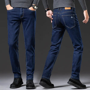 Slim Fit Elastic Straight Jeans For Men Heaventlyshop