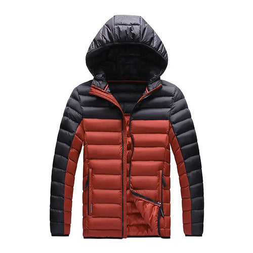 Men's Cotton-padded Coat Hooded Coat Winter Heaventlyshop