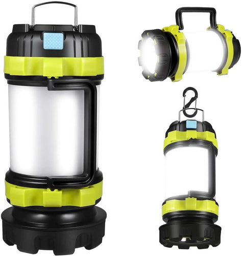 Outdoor Emergency Camping Light Flashlight Rechargeable Battery Power Bank Heaventlyshop