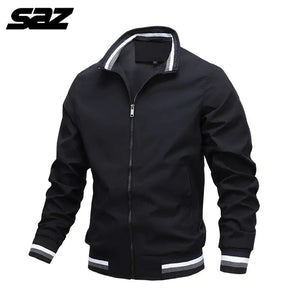 Men’s Casual Stand-up Collar Jacket Heaventlyshop