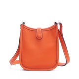 Women Litchi Stria Leather Crossbody Shoulder Togo Classic Purse Handbag Bags H Heaventlyshop