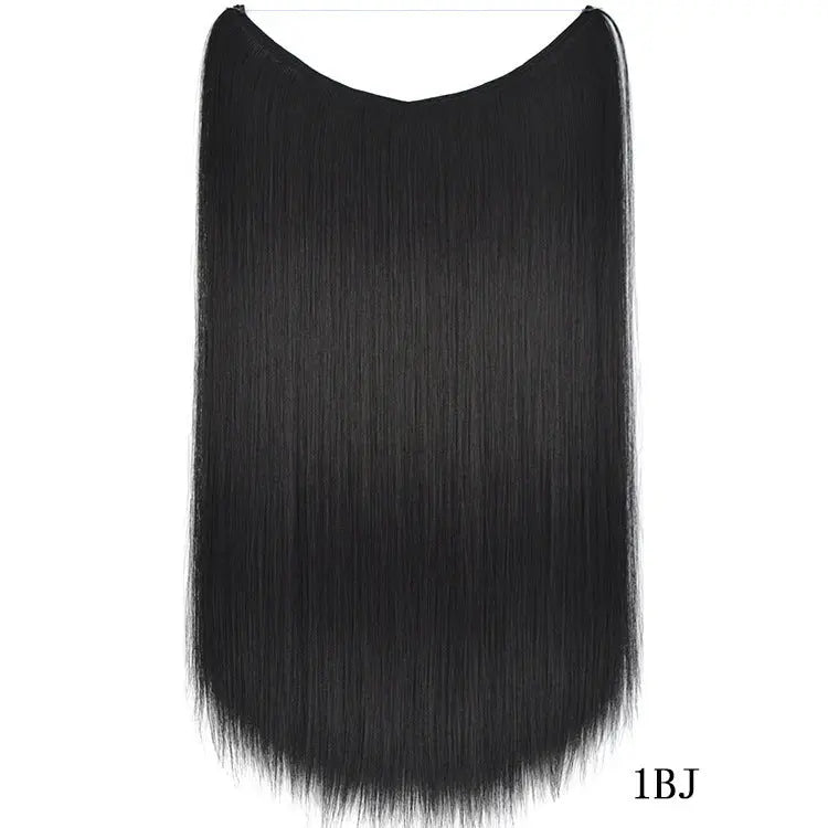 22" Invisible Wire No-Clip Hair Extensions Heaventlyshop