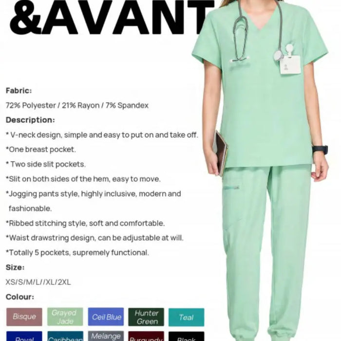 Hospital Uniform Frosted Nurse Hospital Heaventlyshop