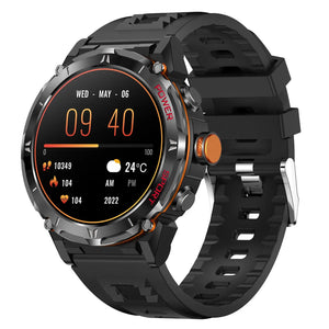 New Y18 Smart Watch 143-inch Blood Oxygen GPS Altitude Pressure Monitoring Heaventlyshop