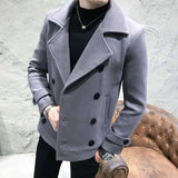 Casual woolen trench coat Heaventlyshop