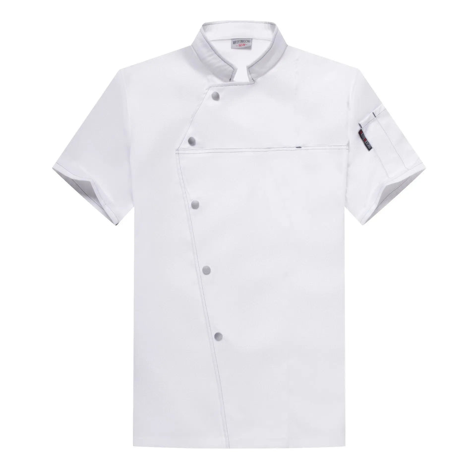 Chef Work Clothes Short Sleeved Catering Chef Clothes Heaventlyshop