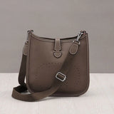 Women Litchi Stria Leather Crossbody Shoulder Togo Classic Purse Handbag Bags H Heaventlyshop