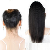 Ladies Bandage Real Hair Ponytail Cornbeard Piece Heaventlyshop