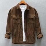 Men’s Loose-Fit Cotton Jacket Heaventlyshop