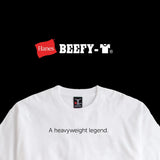 Hanes Men's T-Shirts, Men's BeefyT Henley Shirts, Men's Cotton Long Sleeve Shirts X-Large Navy Heather Heaventlyshop