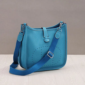 Women Litchi Stria Leather Crossbody Shoulder Togo Classic Purse Handbag Bags H Heaventlyshop