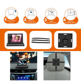 12-24V Folding Screen For Baby Monitoring Images In Car With Cigarette Lighter Power Cord  Night Vision Eight-lamp Camera Heaventlyshop