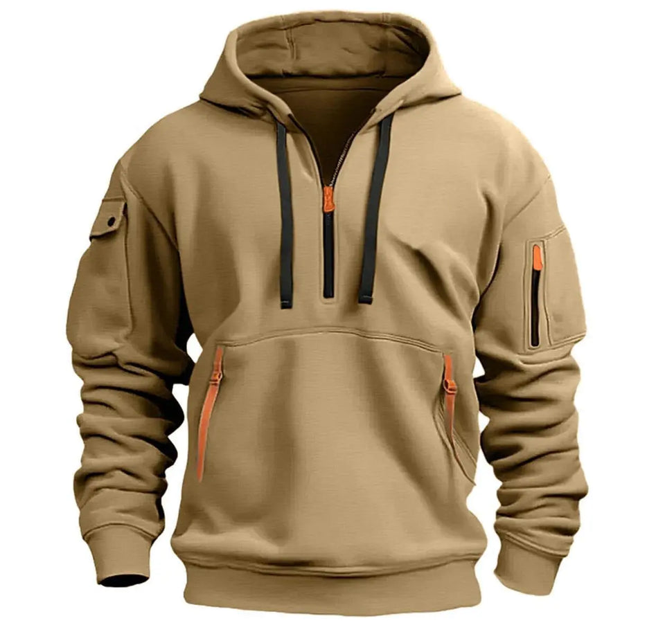 Cotton Dropped Shoulder Hooded Sweatshirt Men's Women's Plus Size Loose Pullover Fashion Sweatshirt Heaventlyshop
