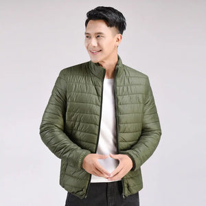 Men's coat stand collar cotton coat Heaventlyshop