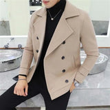 Casual woolen trench coat Heaventlyshop