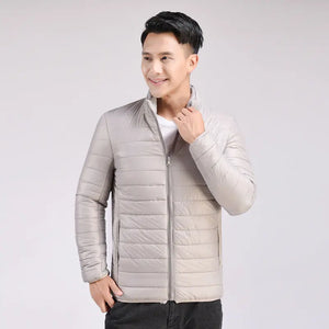 Men's coat stand collar cotton coat Heaventlyshop