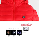 Men's Fleece Waterproof Winter Heated Jackets Heaventlyshop