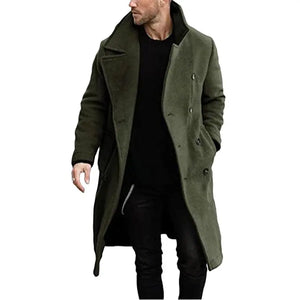 Woolen Coat Men's Thickened Coat Heaventlyshop