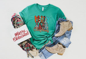 Western Merry Christmas Shirt, Christmas Shirts Heaventlyshop