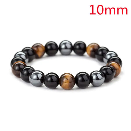 Tiger Eye Stone Bracelet Natural Stone Bracelet Heaventlyshop