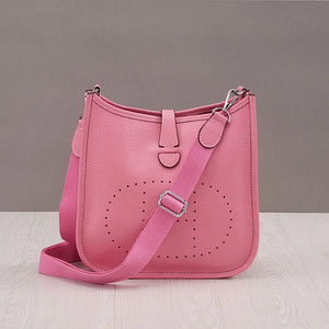 Women Litchi Stria Leather Crossbody Shoulder Togo Classic Purse Handbag Bags H Heaventlyshop