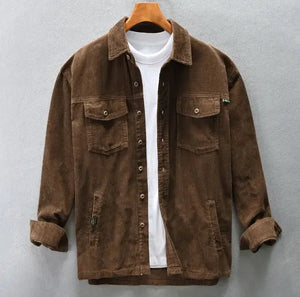 Men’s Loose-Fit Cotton Jacket Heaventlyshop