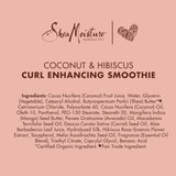 SheaMoisture Smoothie Curl Enhancing Cream Coconut and Hibiscus for Thick, Curly Hair Sulfate Free and Paraben Free 12 oz 12 Ounce (Pack of 1) Heaventlyshop