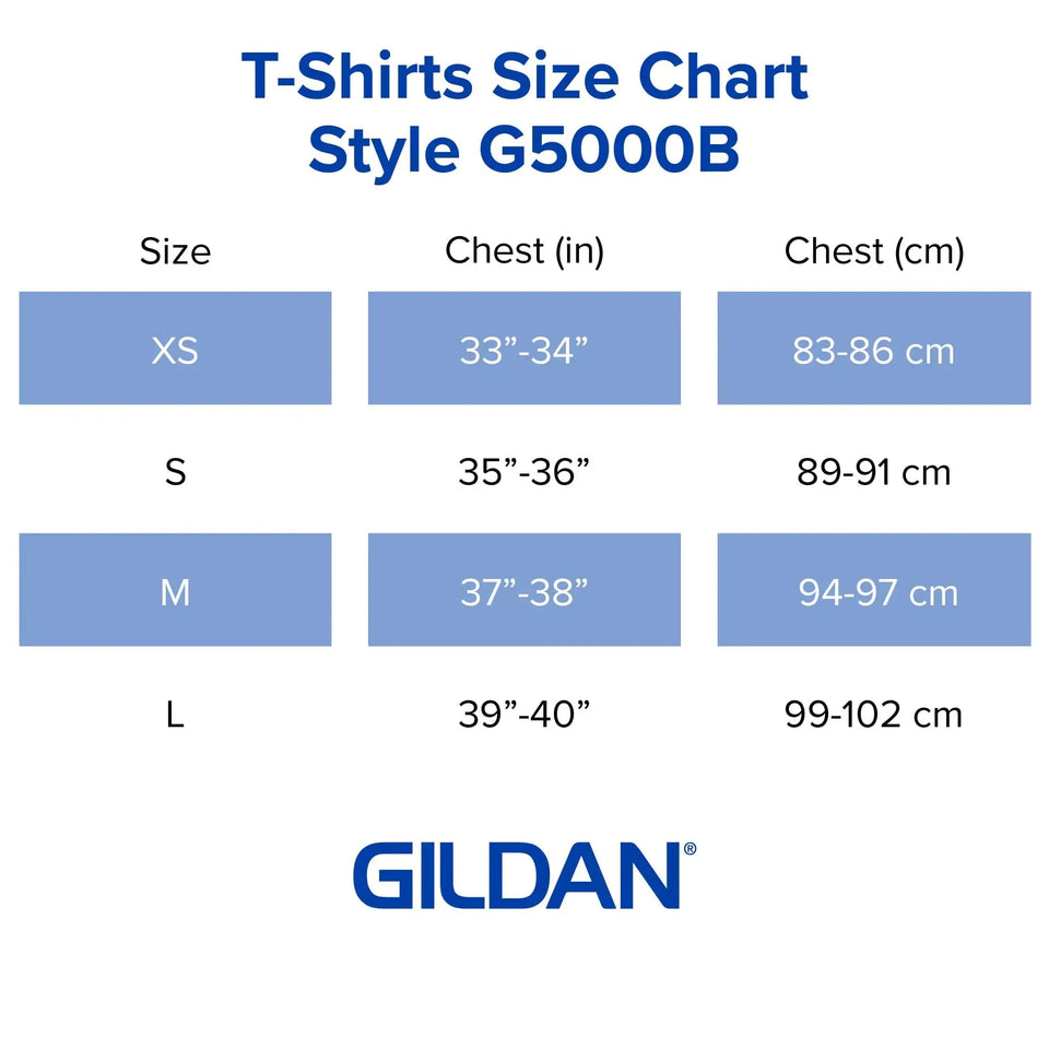 Gildan Youth Heavy Cotton T-Shirt, Style G5000B, 2-Pack X-Large White - Heaventlyshop