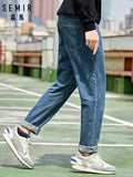 SEMIR 2021 Men's Loose Cotton Denim Jeans: Spring & Autumn Streetwear Heaventlyshop