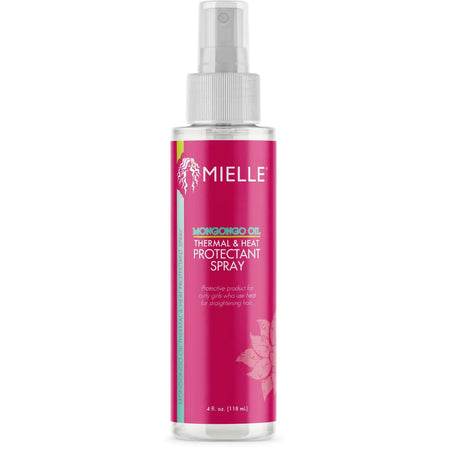 Mielle Mongongo Oil Thermal & Heat Protectant Spray, Protects Hair from Heat Damage, Intense Heat Defense, Curl Pattern Protection, Safe for All Hair Types, 4 Ounce Heaventlyshop