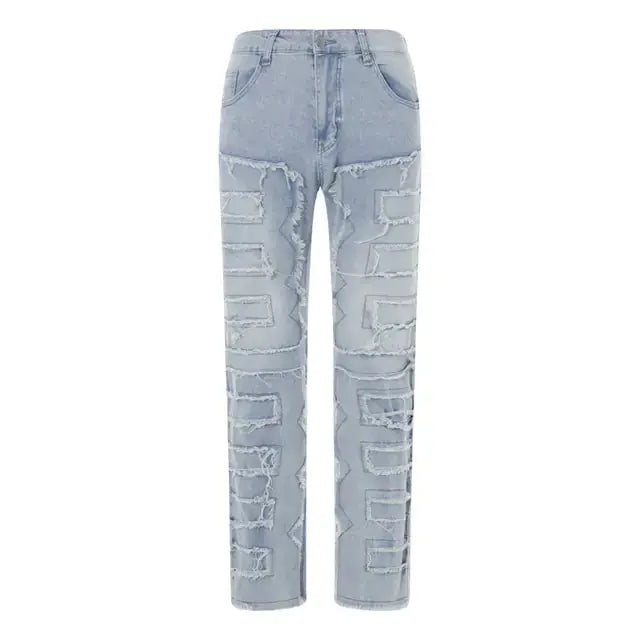 Ripped Pants Streetwear Fashion Clothes Heaventlyshop