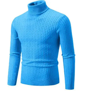 Men's Turtleneck Knitted Sweater Heaventlyshop