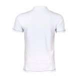 Anemoss Marine White Men's Polo Collar T-Shirt - Heaventlyshop