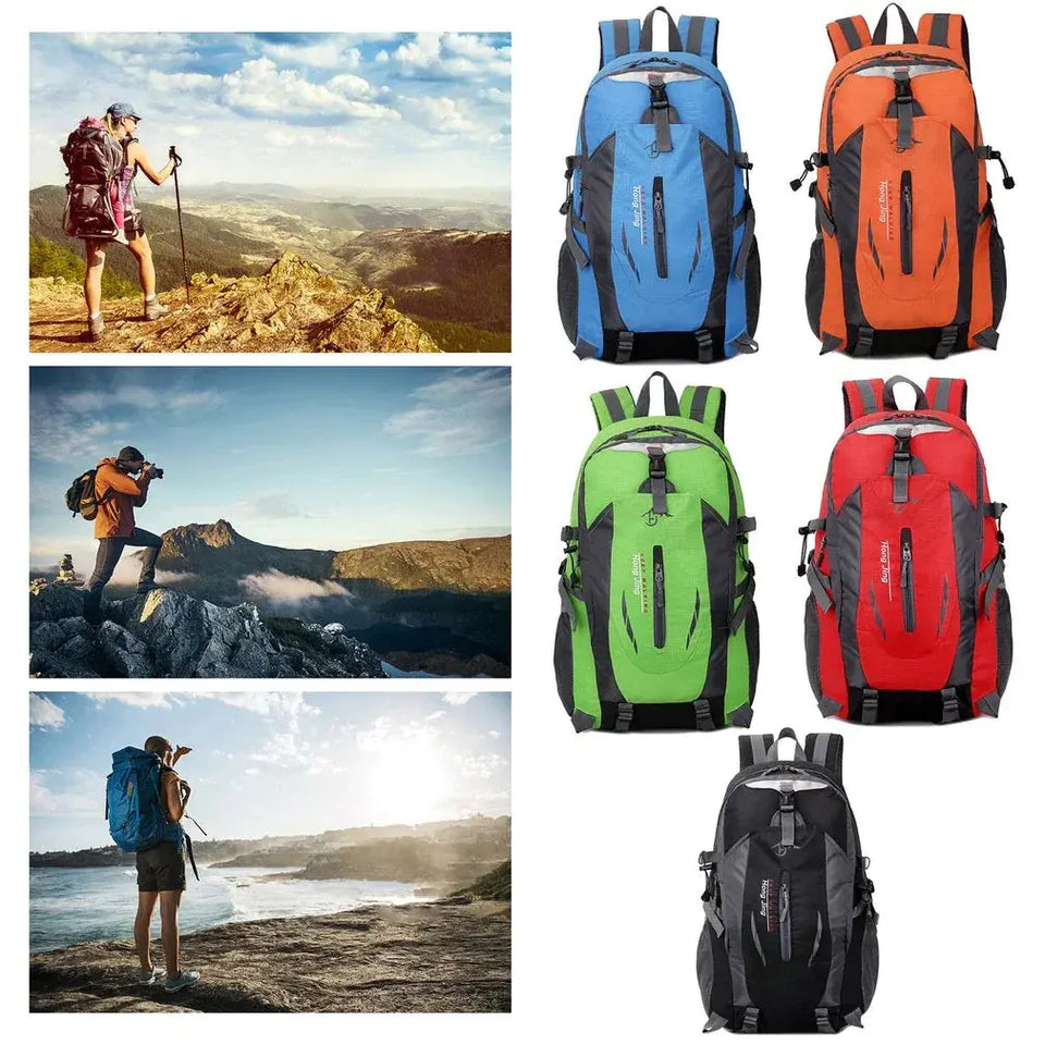 40L Men Women Travel Backpack Rucksack Camping Laptop Hiking School Book Bag USA Heaventlyshop