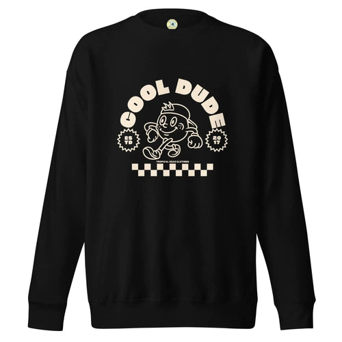 Cool Dude Surfer Premium Sweatshirt Heaventlyshop