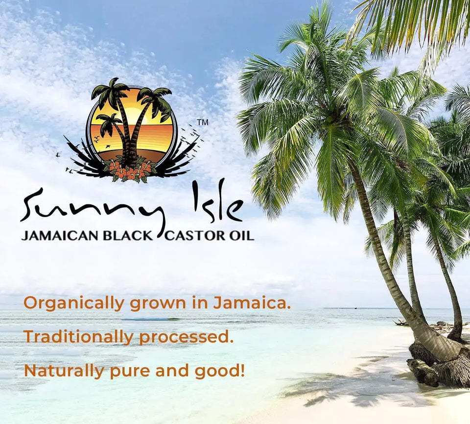 Sunny Isle Jamaican Black Castor Oil 4oz | 100% Natural Treatment for Hair, Scalp and Skin Unscented 4 Fl Oz (Pack of 1) Heaventlyshop