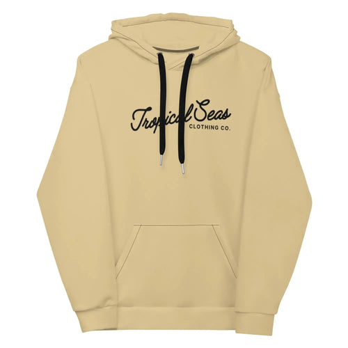 Beige Tropical Seas Hoodie Heaventlyshop