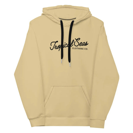 Beige Tropical Seas Hoodie Heaventlyshop