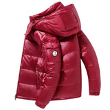 Glossy Duck Down Winter Jackets Heaventlyshop