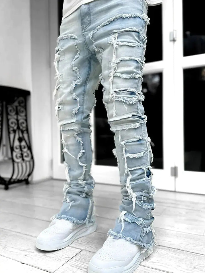 Ripped Pants Streetwear Fashion Clothes Heaventlyshop