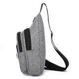 Men Women Sling Bag Chest Fanny Packs Cross Body Travel Sports Shoulder Backpack Heaventlyshop