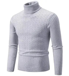 Men's Turtleneck Knitted Sweater Heaventlyshop