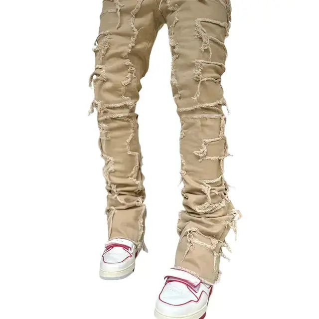 Ripped Pants Streetwear Fashion Clothes Heaventlyshop