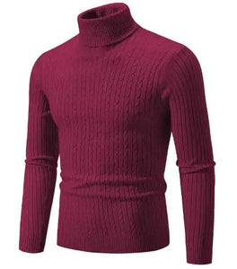 Men's Turtleneck Knitted Sweater Heaventlyshop