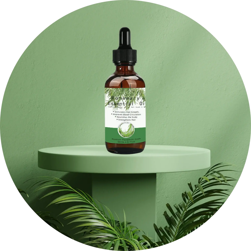 Pure Rosemary Hair Oil for Growth & Scalp Health Heaventlyshop