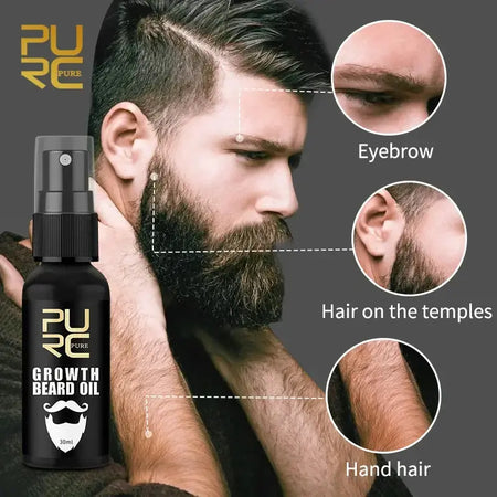 Men's Hair Growth Oil – Natural Treatment for Thicker, Fuller Hair Heaventlyshop