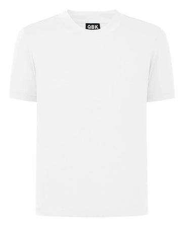 QBK 4T to Youth Neon Shirt Kids UPF 50+ Dry Fit Athletic Short Sleeve T Shirts for Boys and Girls 5T White - Heaventlyshop