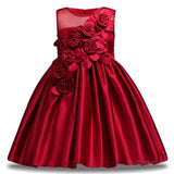 Red Flower Dress Heaventlyshop