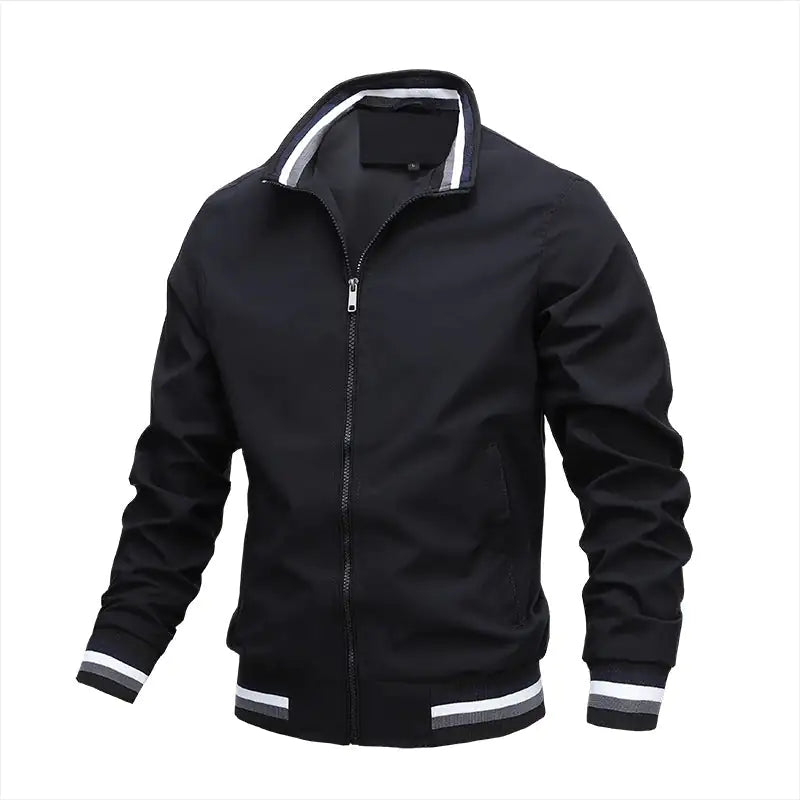 Men’s Casual Stand-up Collar Jacket Heaventlyshop