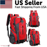 40L Men Women Travel Backpack Rucksack Camping Laptop Hiking School Book Bag USA Heaventlyshop